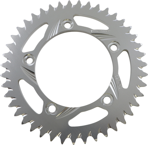 Vortex Aluminum Sprocket - Silver - Rear - 43 Tooth 527-43