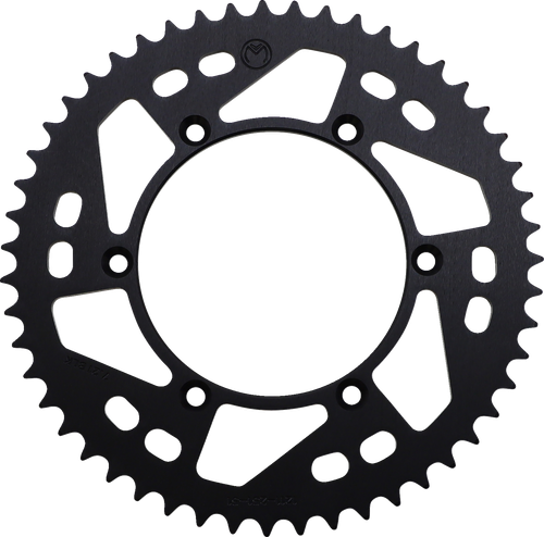 Moose Offroad Rear Sprocket - Aluminum - 51 Tooth - Black - Yamaha 1211-251-51-10