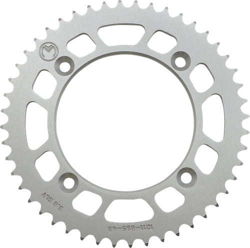 Moose Offroad Rear Sprocket - Aluminum - 48 Tooth - Silver - Husqvarna/Ktm 1211-895-48-11