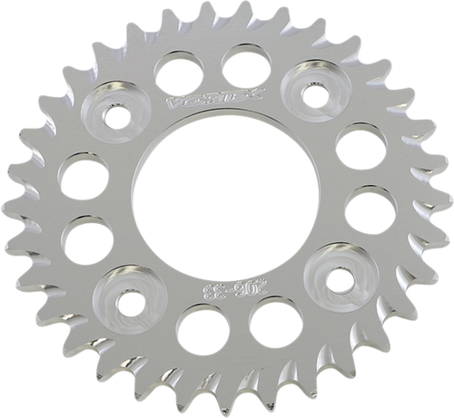 Vortex Aluminum Sprocket - Silver - Rear - 33 Tooth 206-33