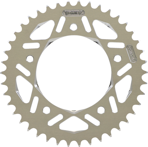 Vortex Aluminum Sprocket - Silver - Rear - 42 Tooth 654A-42