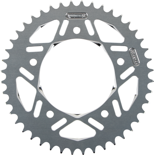 Vortex Aluminum Sprocket - Silver - Rear - 44 Tooth 654A-44