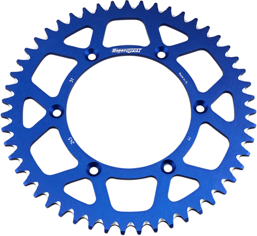 Supersprox Rear Sprocket - Blue - Yamaha - 51 Tooth RAL-245-51-BLU