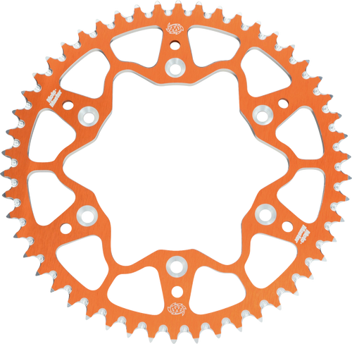Moto-Master 7075 Aluminum Rear Sprocket - 48 Tooth - Orange 620072548
