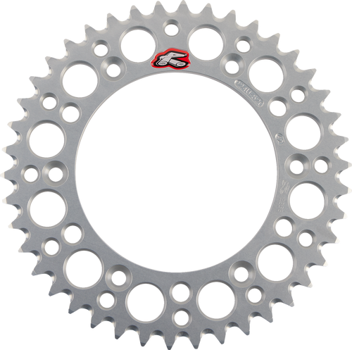 Renthal Rear Sprocket - Aluminum - 42 Tooth - Silver 224U-520-42GPSI