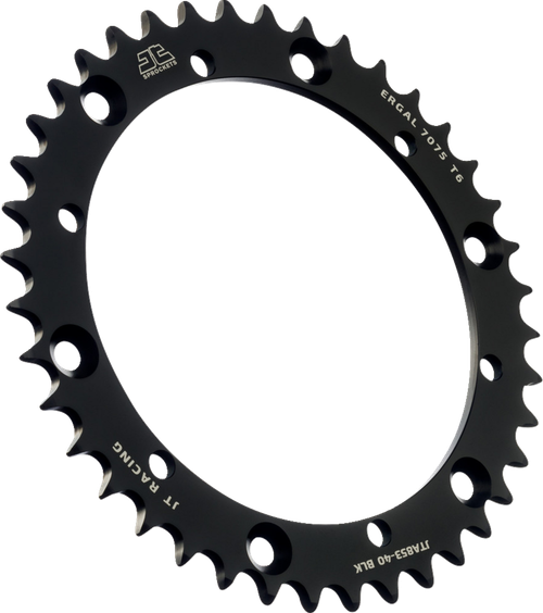 Jt Sprockets Rear Sprocket - Black - 40 Tooth - Yamaha JTA853.40BLK