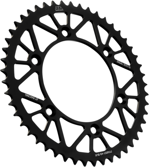 Jt Sprockets Rear Sprocket - Black - 49-Tooth JTA897.49BLK