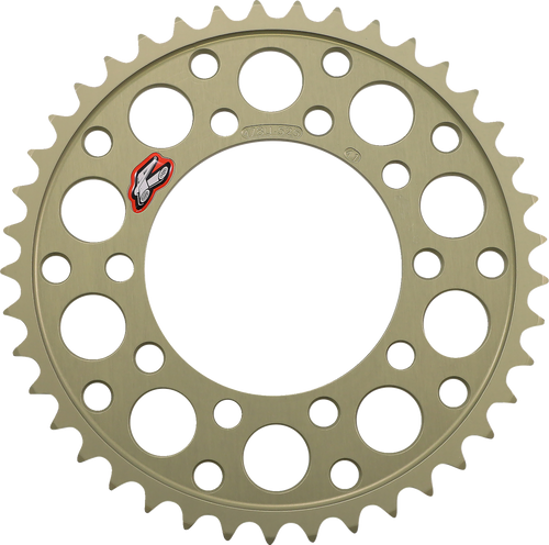 Renthal Rear Sprocket - Aluminum - 41 Tooth - Aprilia 478U-525-41P-HA