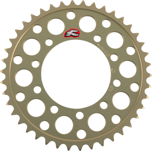 Renthal Rear Sprocket - Aluminum - 42 Tooth - Aprilia 478U-525-42P-HA
