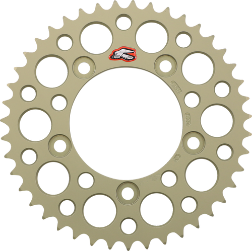 Renthal Rear Sprocket - Aluminum - 43 Tooth - Ducati 435U-520-43P-HA