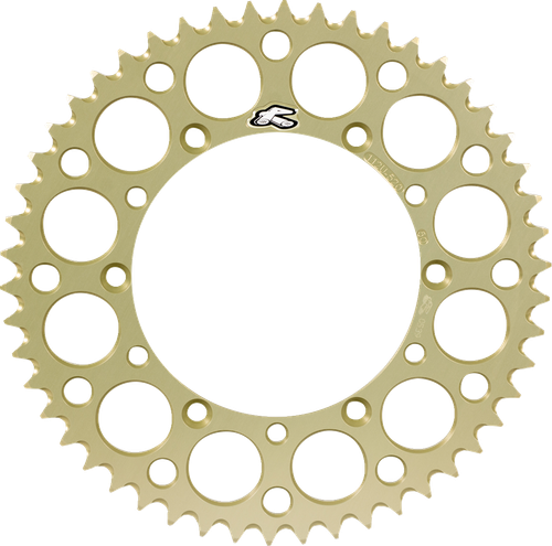 Renthal Rear Sprocket - Aluminum - 51 Tooth - Yamaha 150U-520-51GBHA