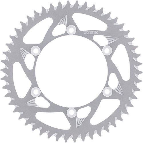 Vortex Rear Sprocket - Aluminum - 40 Tooth - Silver - Grom 215-40