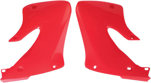Ufo Radiator Covers - '92-'99 Oem Cr Fluorescent Red HO03601067