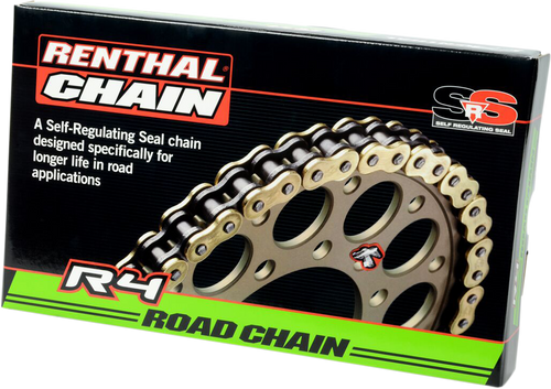 Renthal 525 R4 Srs - Road Chain - 130 Links C391