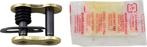 Rk 525 Max-O - Connecting Link - Clip - Gold 525MAXO-CL-G