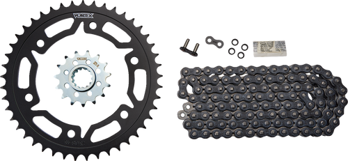 Vortex Chain And Sprocket Kit - Hfrs - Black - Honda Cbr 600 Rr CK6345