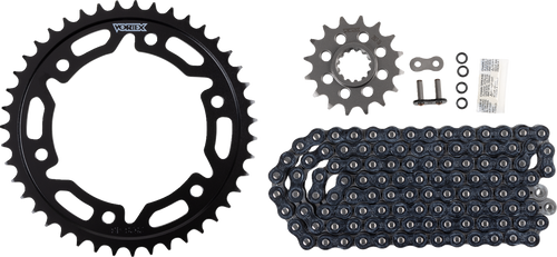 Vortex Chain And Sprocket Kit - Wss - Black - Honda Cbr 600 Rr CK2133