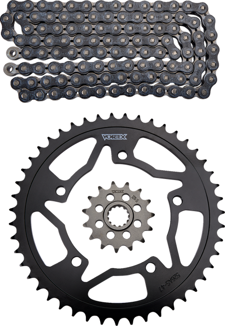 Vortex Chain And Sprocket Kit - Hfrs - Black - Suzuki Gsx-R600 CK6292