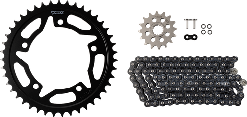 Vortex Chain And Sprocket Kit - Wss - Black - Suzuki Gsx-R600 CK5130