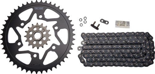 Vortex Chain And Sprocket Kit - Hfrs - Black - Suzuki Gsx-R750 CK6295