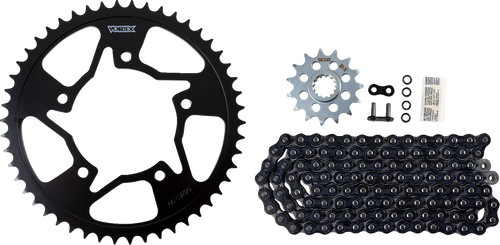 Vortex Chain And Sprocket Kit - Hfrs - Black - Yamaha Rzf-R6 CK6321