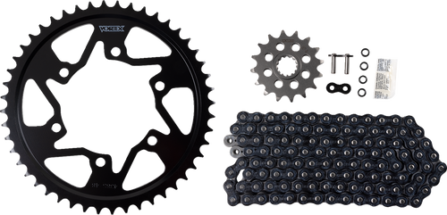 Vortex Chain And Sprocket Kit - Wss - Black - Yamaha Yzf-R6 S CK6128