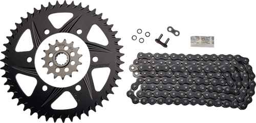 Vortex Chain And Sprocket Kit - Hfra - Black - Yamaha Yzf-R6 CK6312
