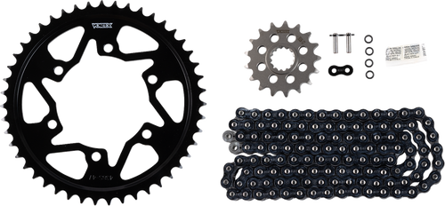 Vortex Chain And Sprocket Kit - Wss - Black - Yamaha Yzf-R1 CK6153