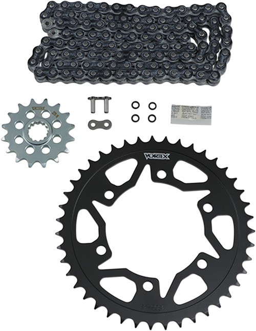 Vortex Chain And Sprocket Kit - Wss - Black - Suzuki Gsx-R600 CK6402