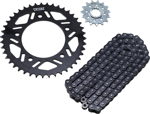 Vortex Chain And Sprocket Kit - Hfrs - Black - Yamaha Yzf-R1/M CK6377