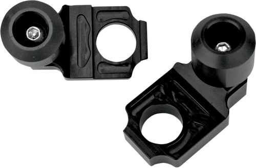 Driven Racing Axle Block Sliders - Aprilia - Black DRAX-109-BK