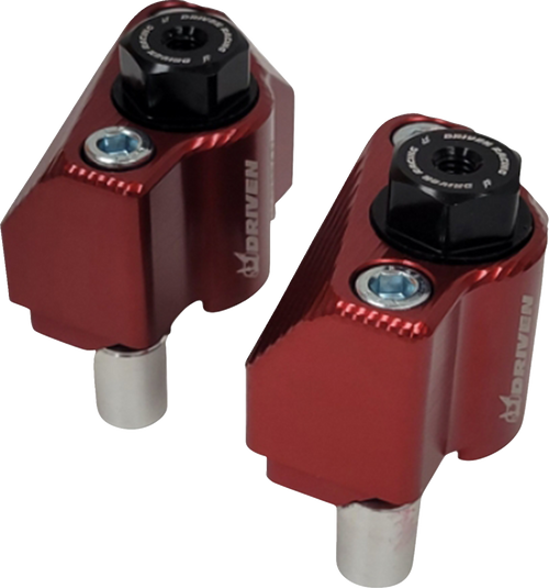 Driven Racing Captive Axle Block - Red - Grom DRCAX-206RD
