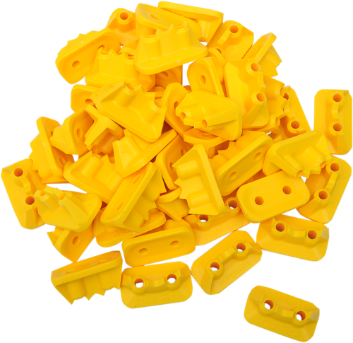 Stud Boy Double Backer Plates - Yellow - For Single Ply - 48 Pack 2522-P2-YEL