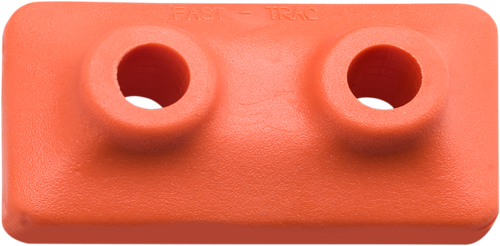 Fast-Trac Extra Large Backer Plates - Orange - Twin - 48 Pack 513-48