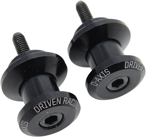 Driven Racing D-Axis Spools - 6 Mm - Black DXS-6 BK