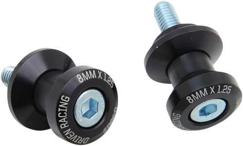 Driven Racing D-Axis Spools - 8 Mm - Black DXS-8 BK