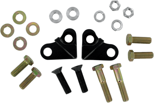 La Choppers Lowering Kit - Rear - Lowers 1.5" - Black Powder Coated - '85-'96 Fl LA-7500-02