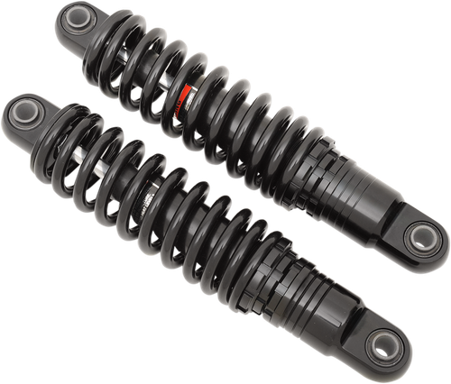 Drag Specialties Shocks Premium Ride-Height Adjustable Shocks - 13" - Standard - Black 1310-1202