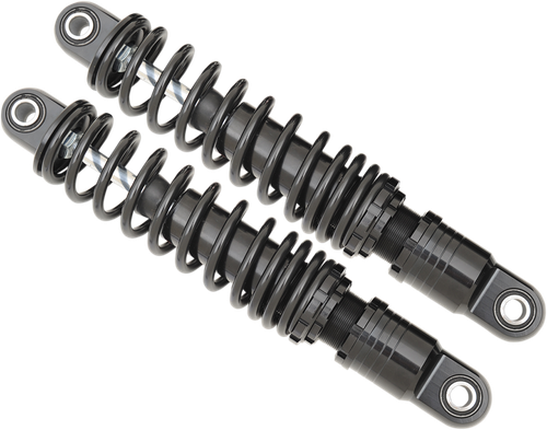 Drag Specialties Shocks Premium Ride-Height Adjustable Shocks - 12" - Standard - Black 1310-1206
