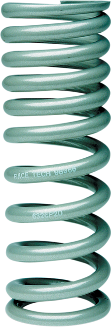 Race Tech Progressively Wound Shock Spring - Gray - P20 - Spring Rate 454 Lb/In SRSP 6326P20