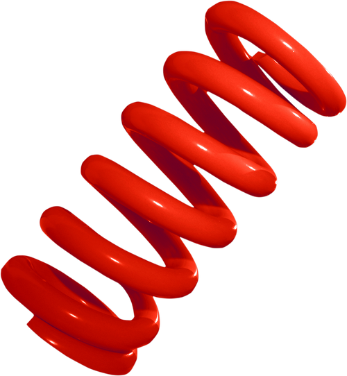 Baron Performance Shock Spring - 800 Lb/In BA-8543VS