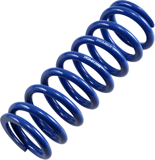 Race Tech Shock Spring - Rear - Blue - Race Series - Spring Rate 336 Lb/In SRSP 652660