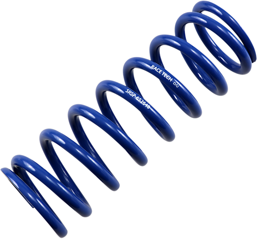 Race Tech Shock Spring - Rear - Blue - Race Series - Spring Rate 269 Lb/In SRSP 652648