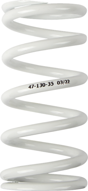 Moose Offroad Shock Spring - 47 Mm Od - 35 N/Mm - White 1312-0943