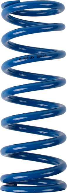 Moose Offroad Shock Spring - 55 Mm Od - 35 N/Mm - Blue 1312-0953