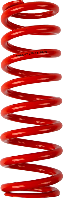 Moose Offroad Shock Spring - 59/62 Mm Od - 45 N/Mm - Red 1312-0963