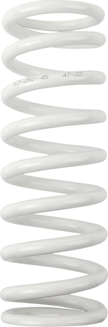 Moose Offroad Shock Spring - 63 Mm Od - 45 N/Mm - White 1312-1032