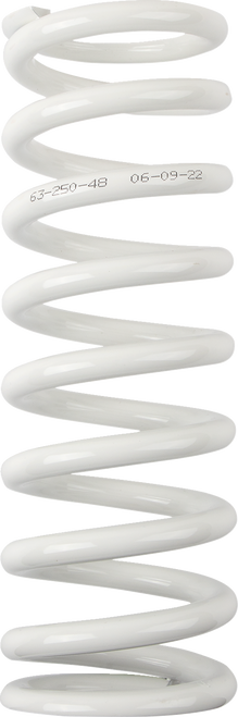Moose Offroad Shock Spring - 63 Mm Od - 48 N/Mm - White 1312-1033