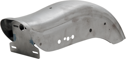 Drag Specialties Fat Bob Rear Fender - Drilled - Raw 1401-0041