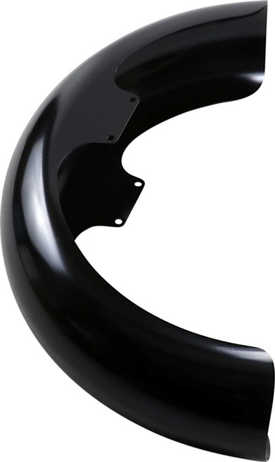 Klock Werks Wrapper Front Fender - Black - 16"-19" - Hd Softail KWF-02-0019
